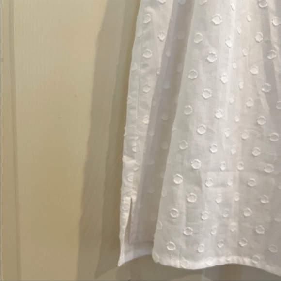 J.CREW white Swiss dot top - Picture 6 of 9